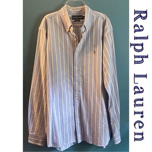 Ralph Lauren Classic button down Polo Men’s size Large